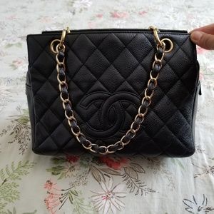 SOLD 100% Authentic Chanel Petite Timeless Tote